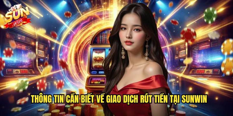 Thông tin cần biết về giao dịch rút tiền tại Sunwin